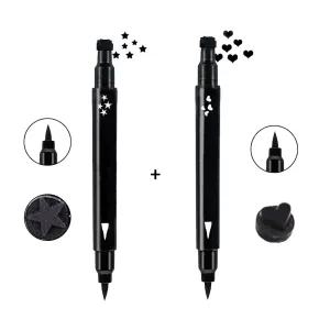 Pretty Eyeliner Kalp ve Yıldız Baskılı