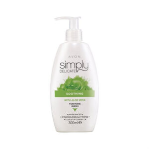 Avon Simply Delicate Soothing with Aloe Vera Intimate Feminine Wash Lotion – Hijyenik Bölge Temizleyici 300ml