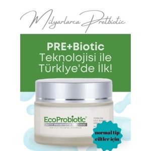 EcoProbiotic Kırışıklık Karşıtı Etkili Cilt Bakım Kremi Onarıcı Sıkılaştırıcı Aydınlatıcı Etki 50ml