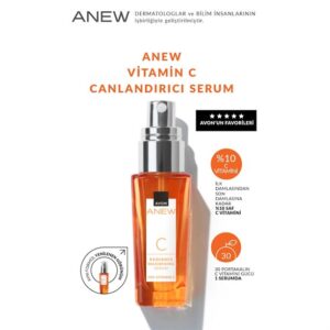 Avon ANEW Vitamin C Radiance Maximising Canlandırıcı Yüz Serumu 30ml