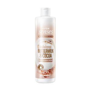 Avon Senses Indulgent Buttermilk ve Kakao Duş Kremi 400ml