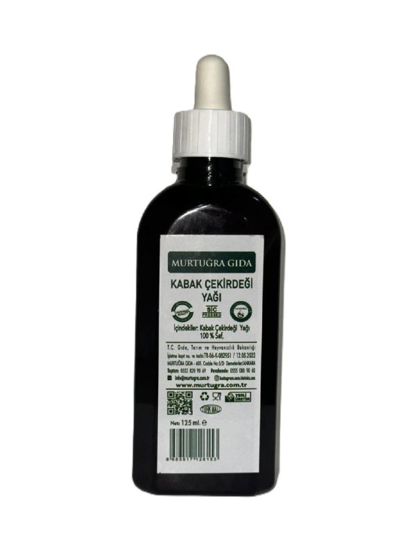 Kabak Çekirdeği Yağı - 125ml.