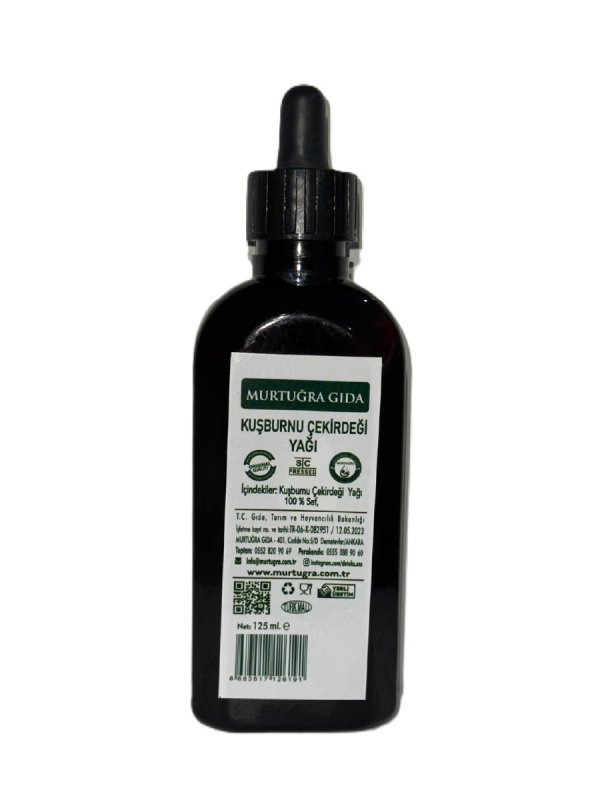 Kuşburnu Çekirdeği Yağı - 125ml.