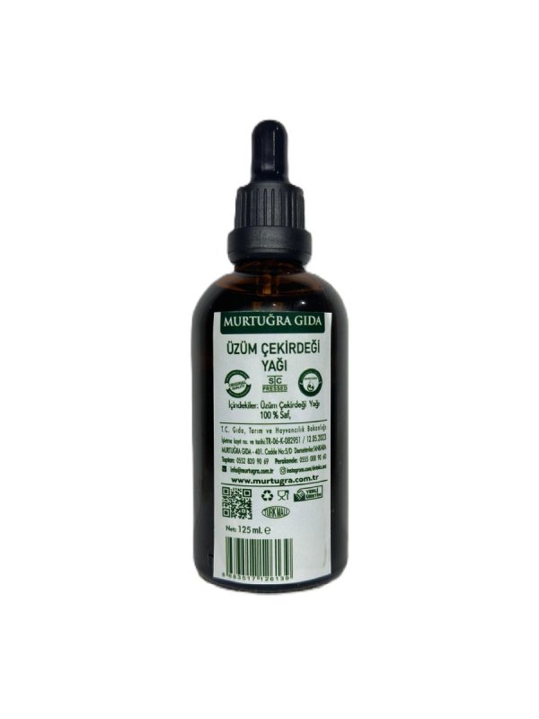 Üzüm Çekirdeği Yağı - 125ml.
